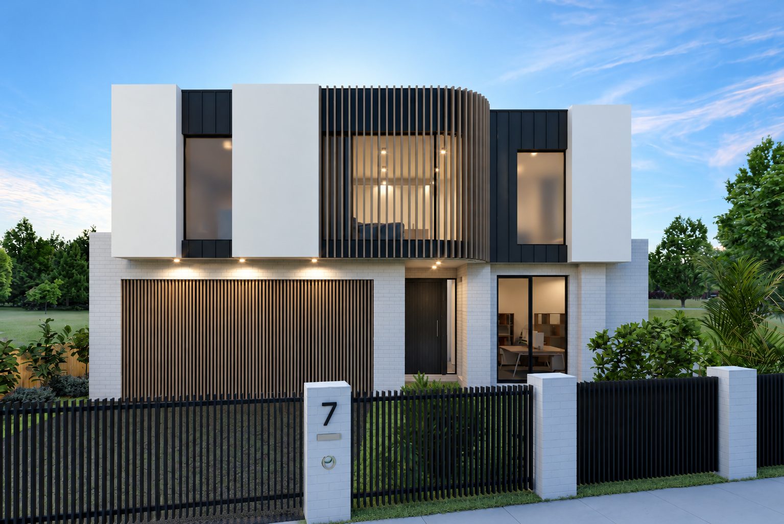 Render of the Kingsbury double-storey dwelling